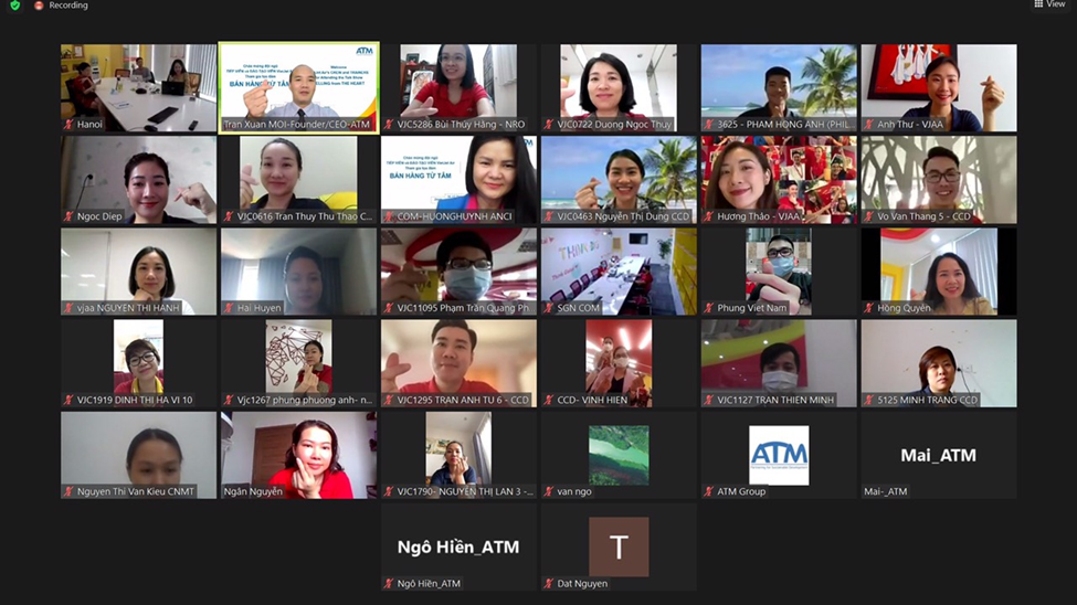 Nhân sự nòng cốt của VietJet Air tham gia Talk Show Bán Hàng Từ Tâm