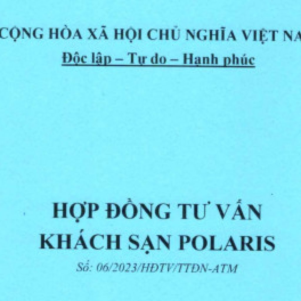 Tư vấn đầu tư dự án khách sạn 5 sao Polaris Đà nẵng